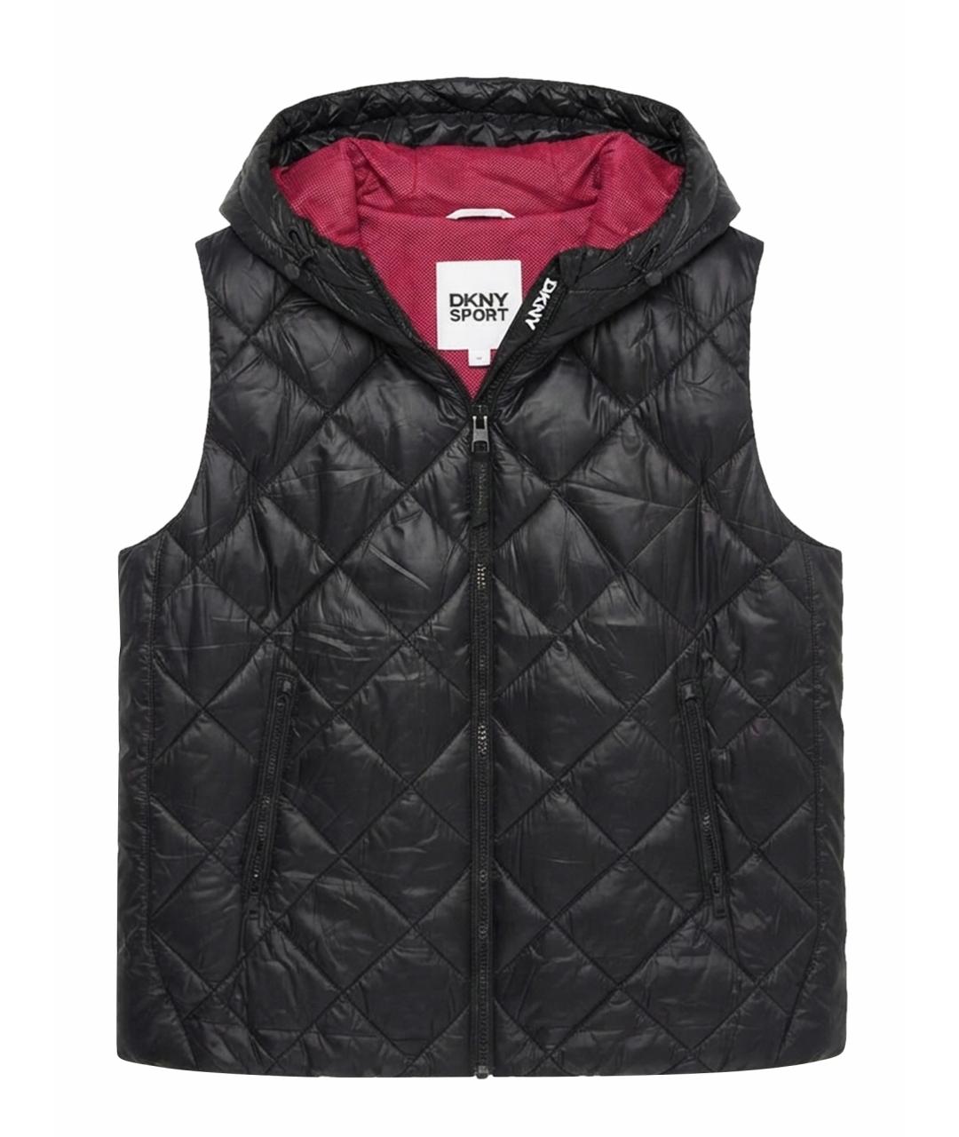 DKNY Черный жилет, фото 1