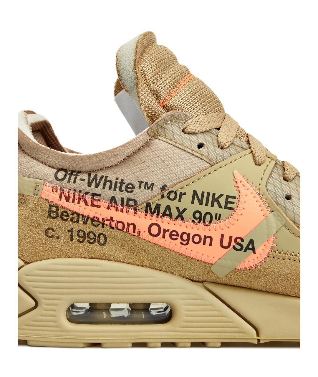 NIKE Коричневые кожаные низкие кроссовки / кеды, фото 5
