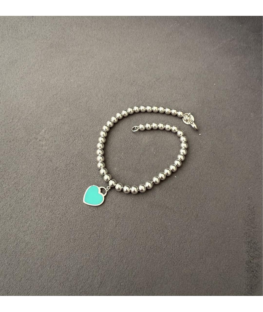 TIFFANY&CO Серебряный серебряный браслет, фото 9