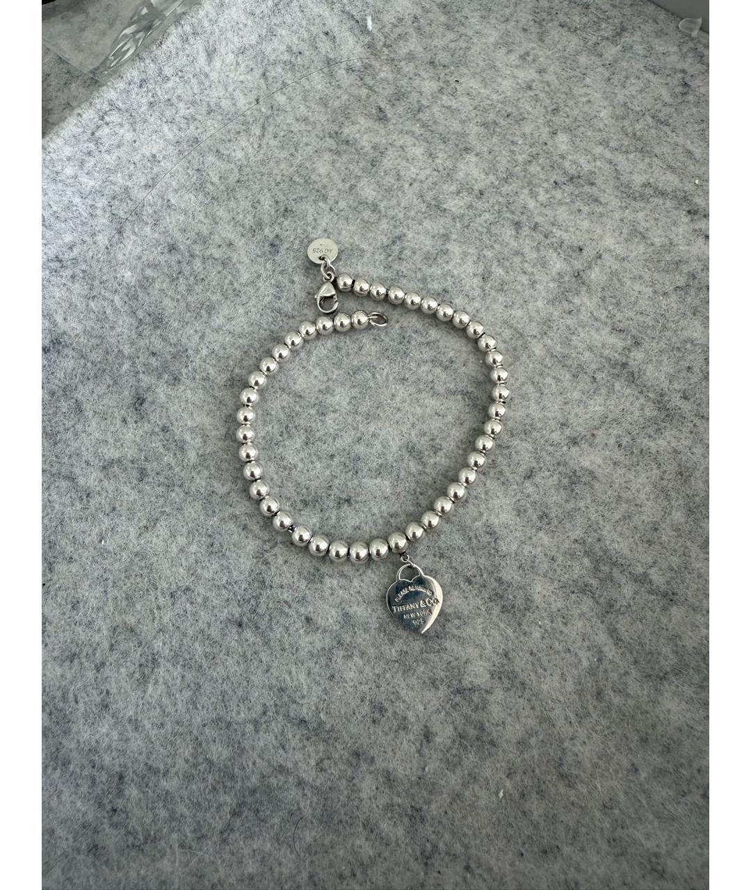 TIFFANY&CO Серебряный серебряный браслет, фото 2