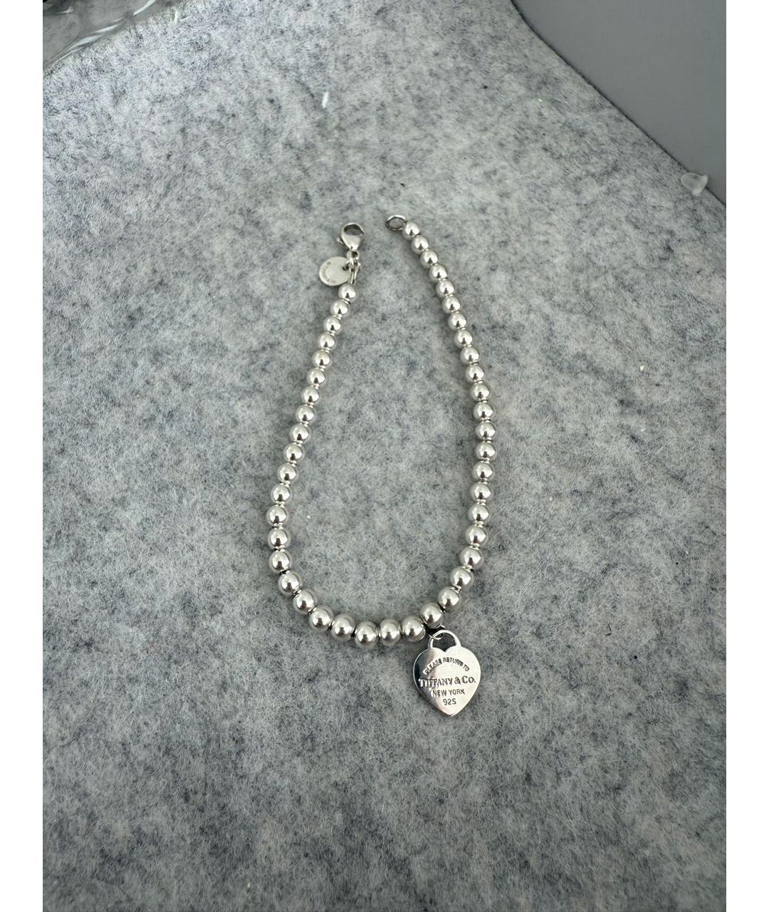 TIFFANY&CO Серебряный серебряный браслет, фото 4