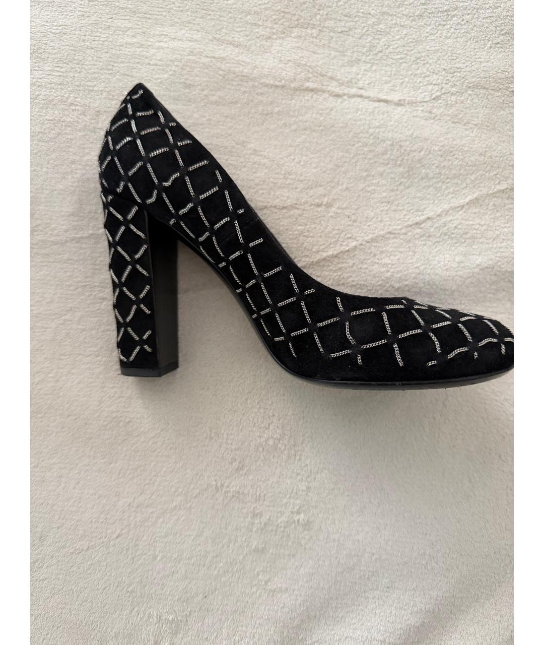 CHANEL Черные туфли, фото 6