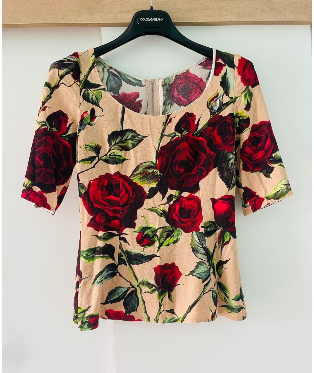 DOLCE&GABBANA Мульти блузы, фото 4