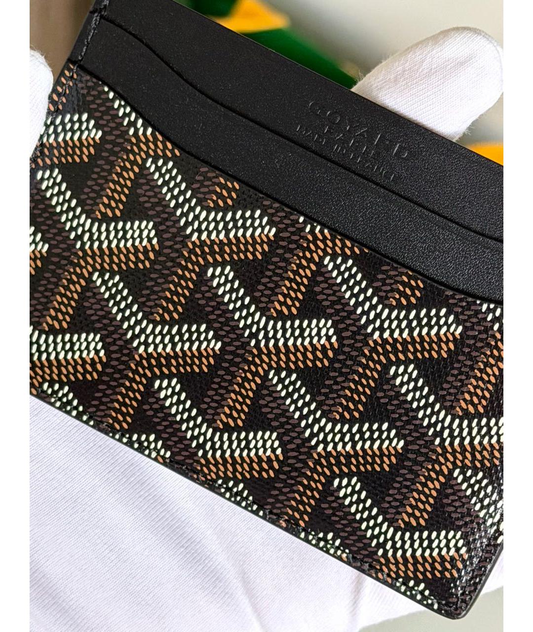 GOYARD Черный кардхолдер, фото 5