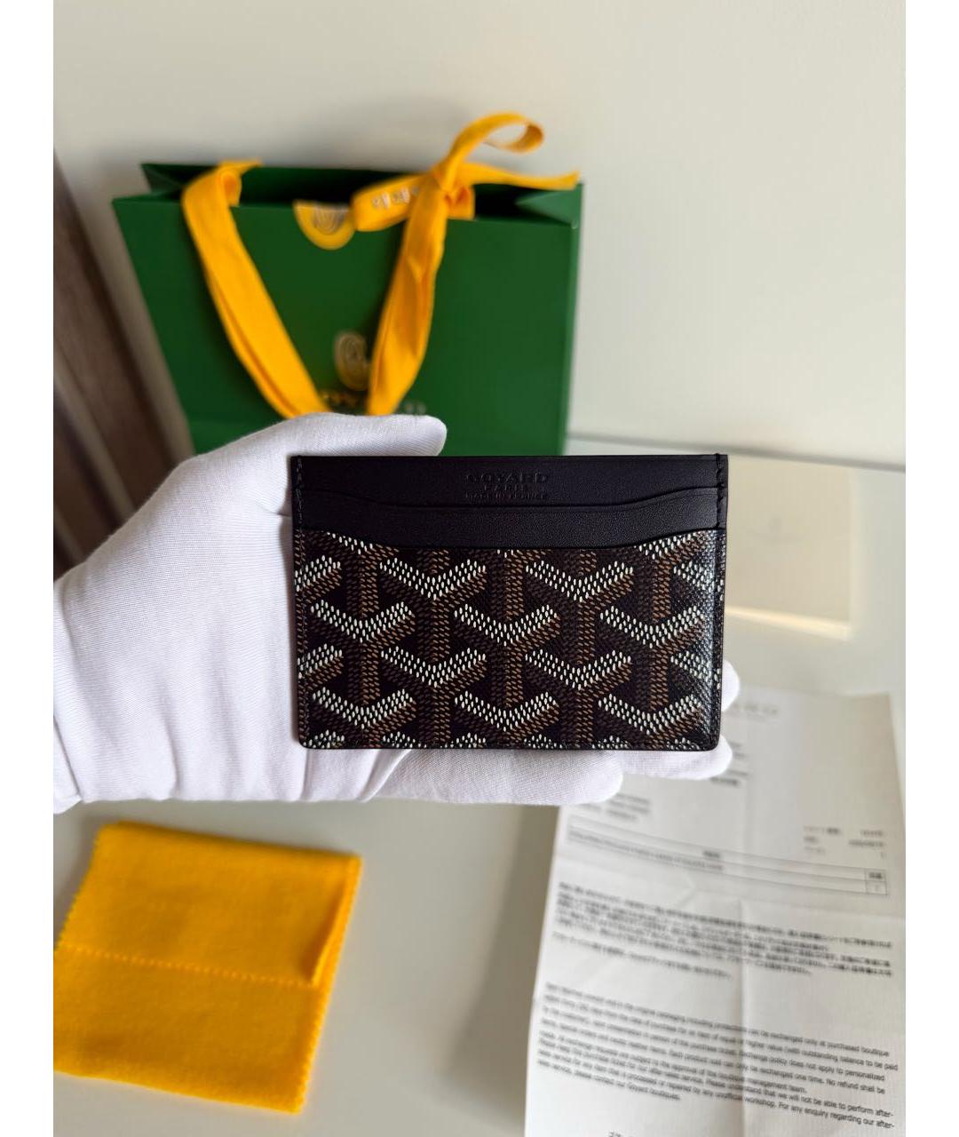GOYARD Черный кардхолдер, фото 3