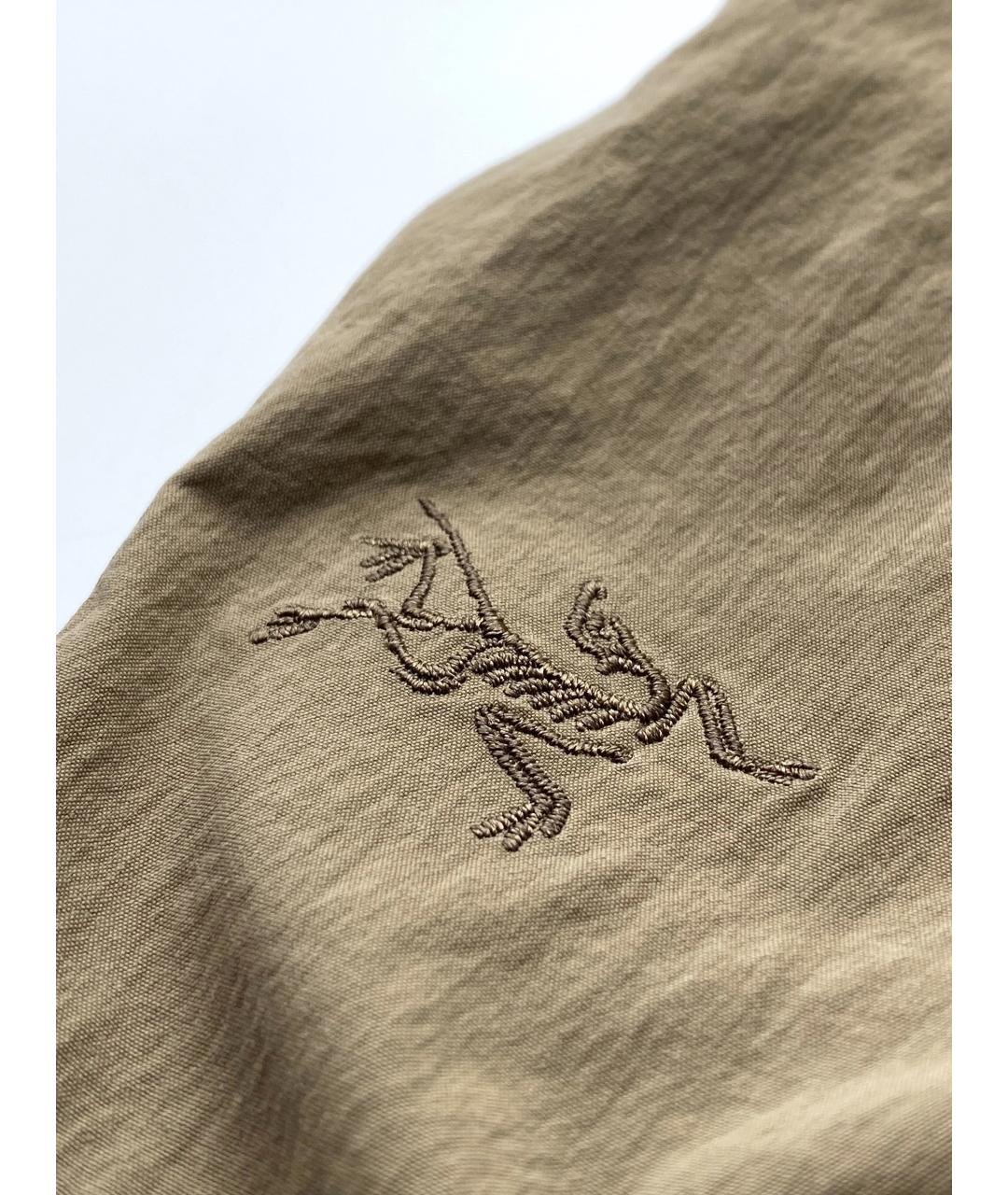 ARCTERYX Горчичные полиамидовые повседневные брюки, фото 6