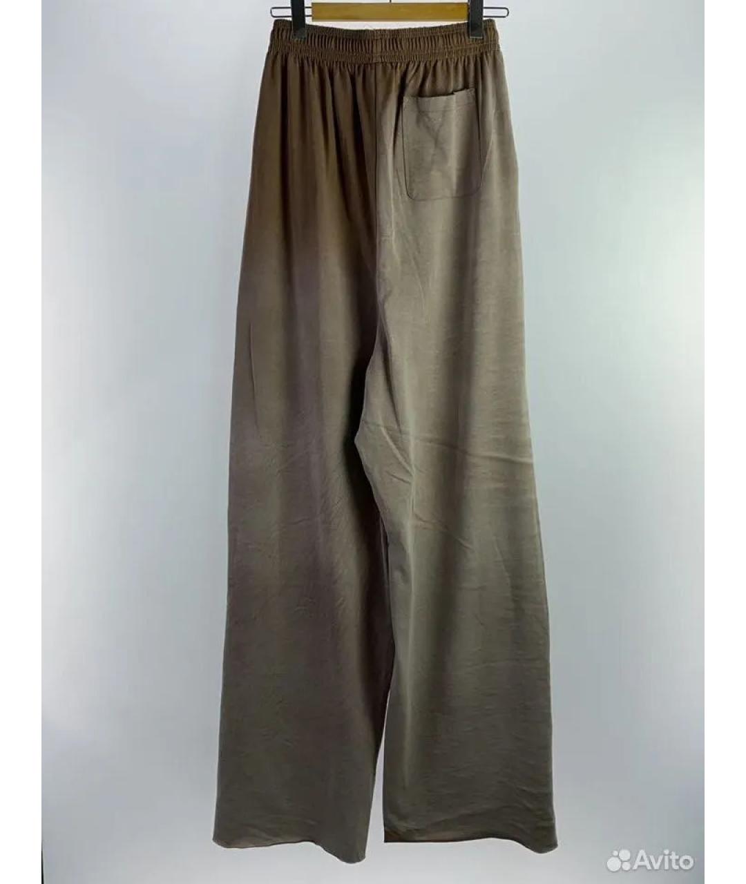 VETEMENTS Бежевые хлопковые повседневные брюки, фото 2