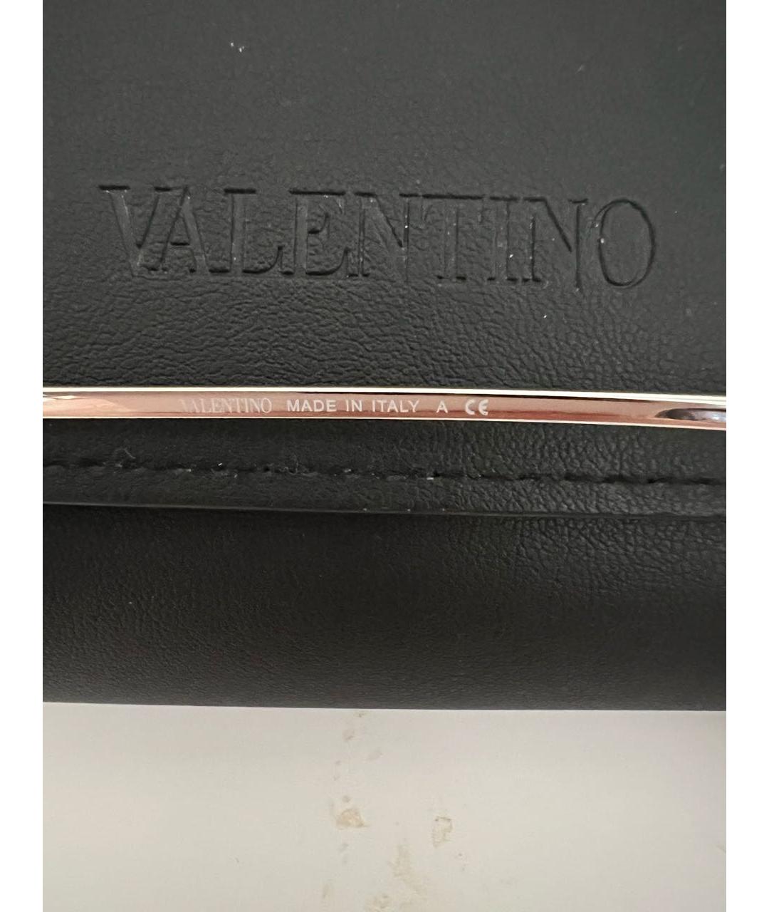 VALENTINO Серебряные металлические солнцезащитные очки, фото 5