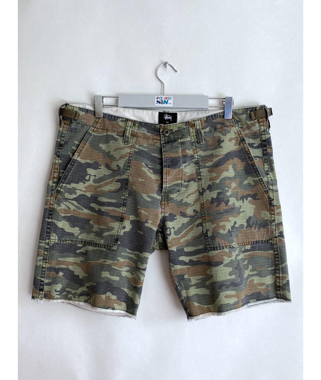 STUSSY Мульти хлопковые шорты, фото 10