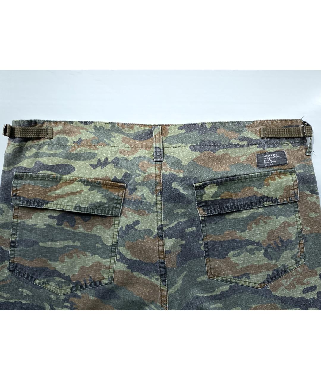 STUSSY Мульти хлопковые шорты, фото 4