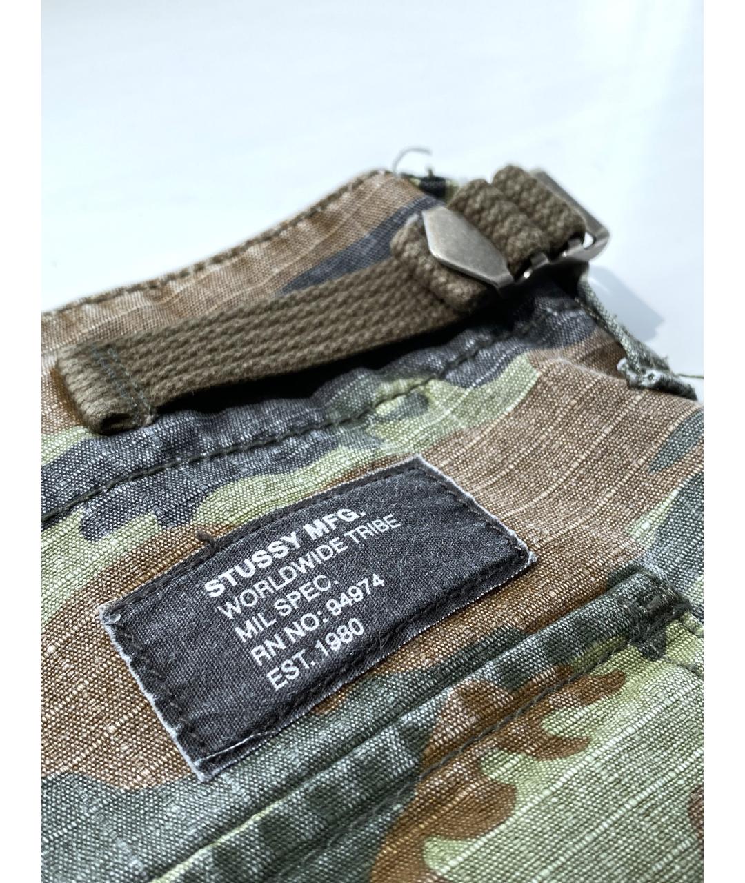 STUSSY Мульти хлопковые шорты, фото 7
