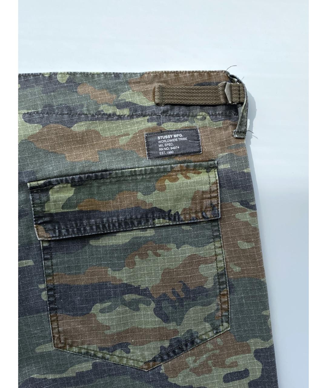 STUSSY Мульти хлопковые шорты, фото 6