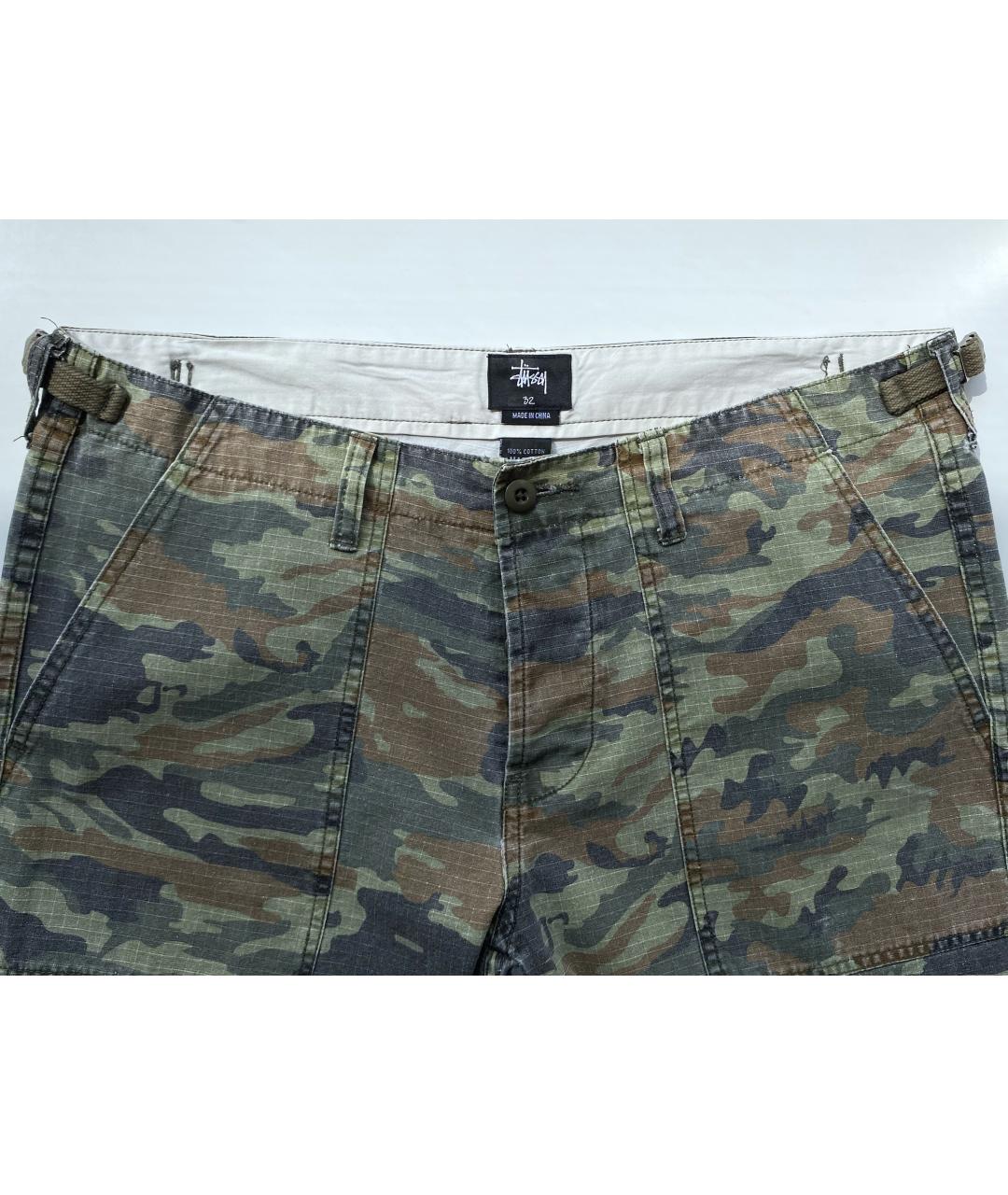STUSSY Мульти хлопковые шорты, фото 3