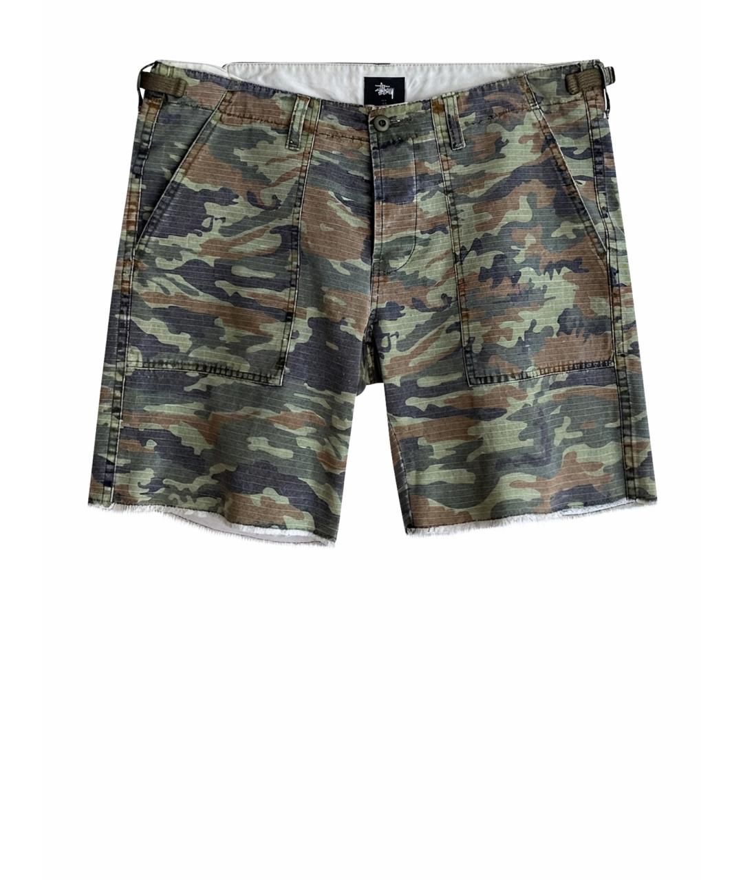 STUSSY Мульти хлопковые шорты, фото 1