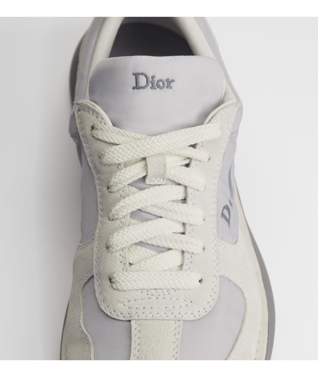 CHRISTIAN DIOR Серые кроссовки, фото 5