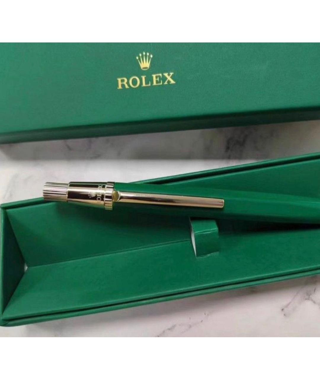 ROLEX Зеленая шариковая ручка, фото 4