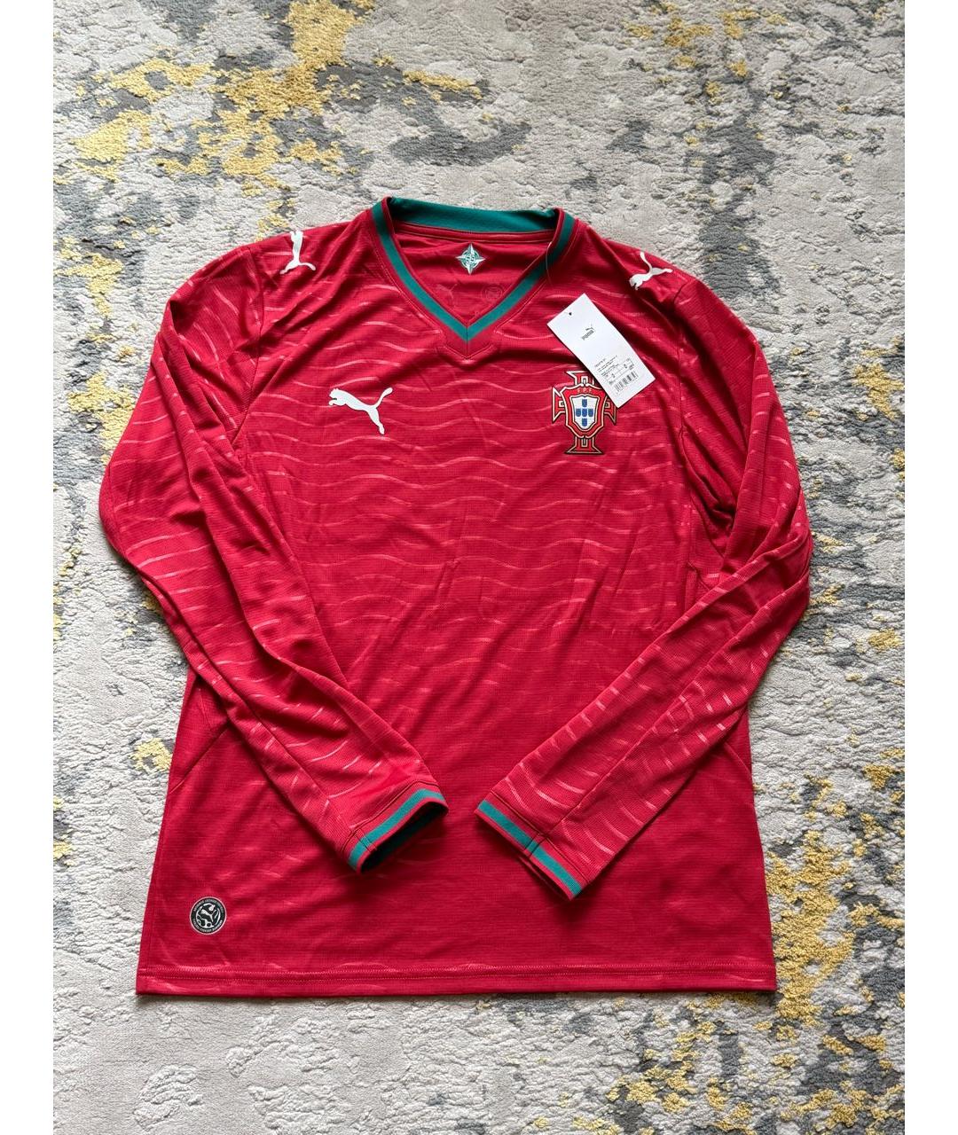 PUMA Красная синтетическая футболка, фото 2