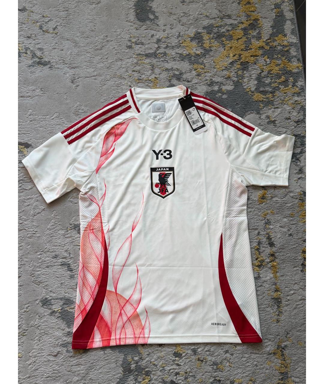 ADIDAS Белая синтетическая футболка, фото 3