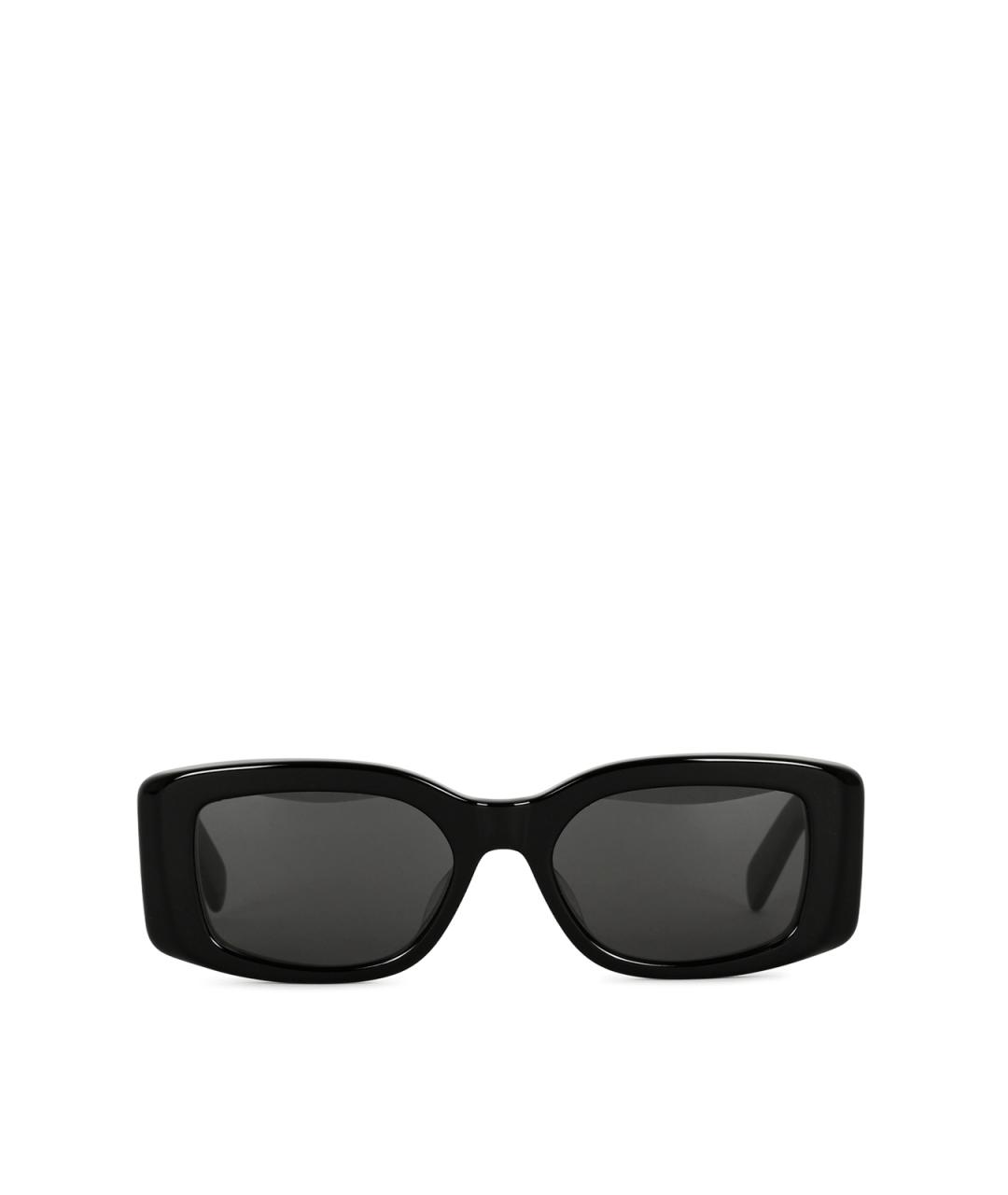 CELINE Черные пластиковые солнцезащитные очки, фото 2