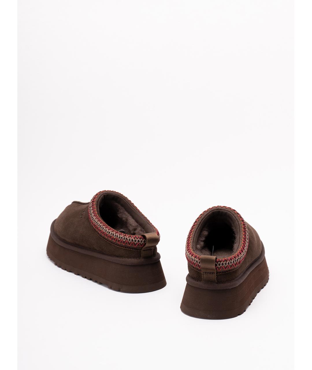 UGG Коричневые кожаные сабо, фото 3