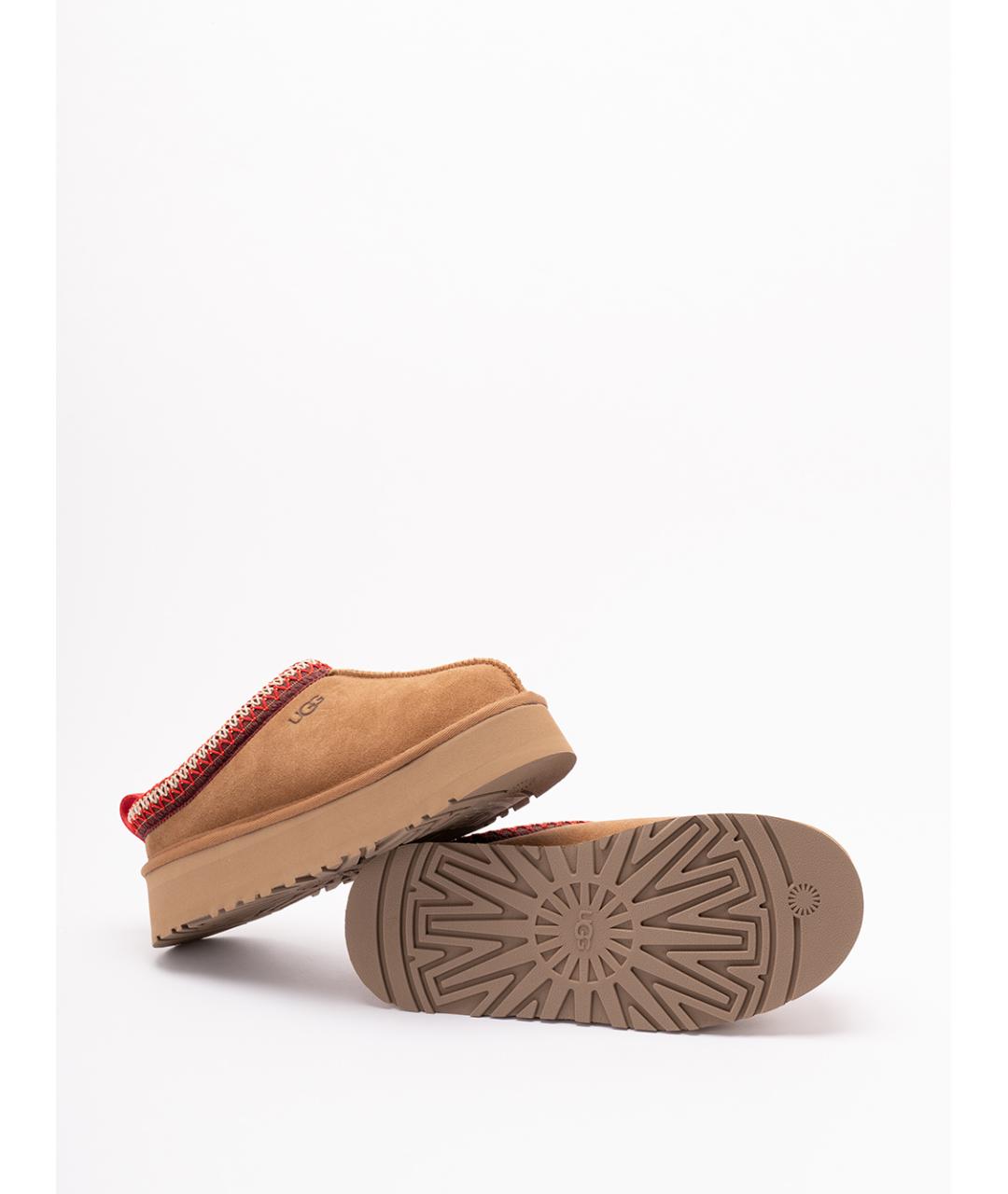 UGG Коричневые кожаные сабо, фото 4