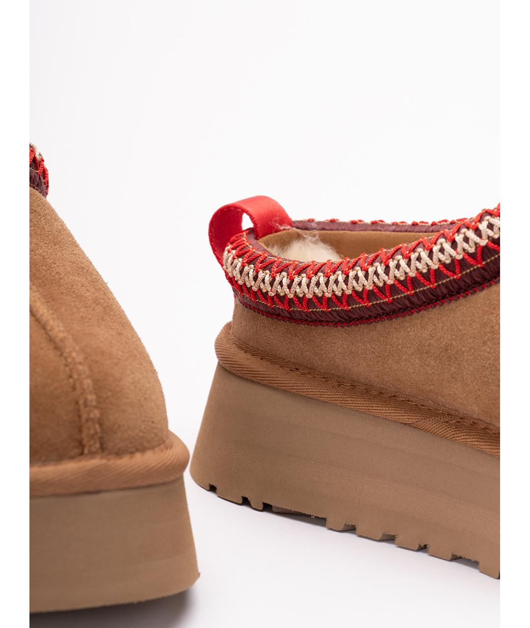 UGG Коричневые кожаные сабо, фото 5