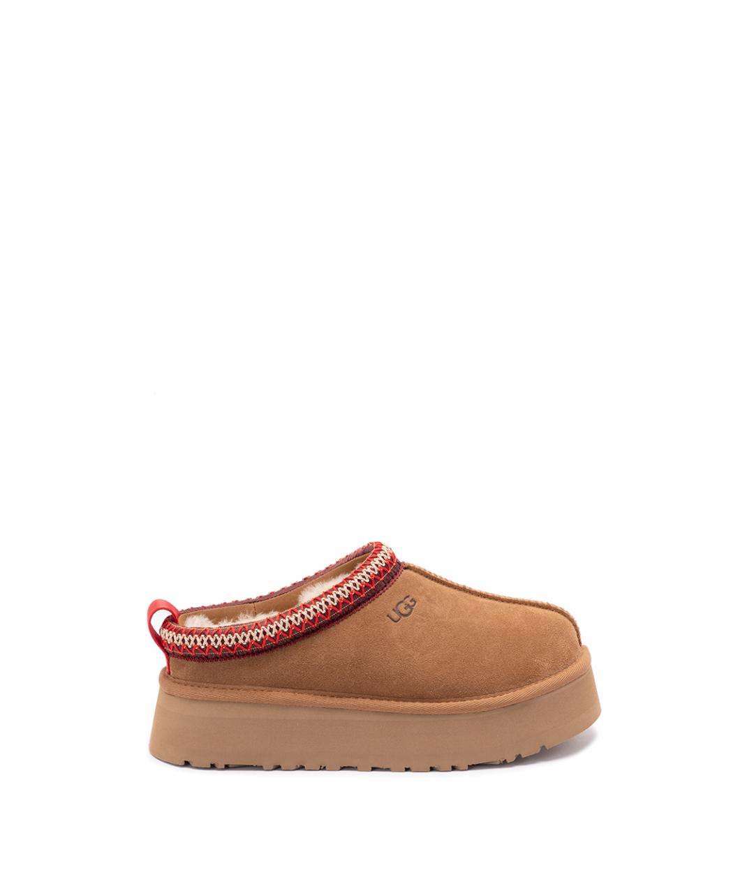UGG Коричневые кожаные сабо, фото 1