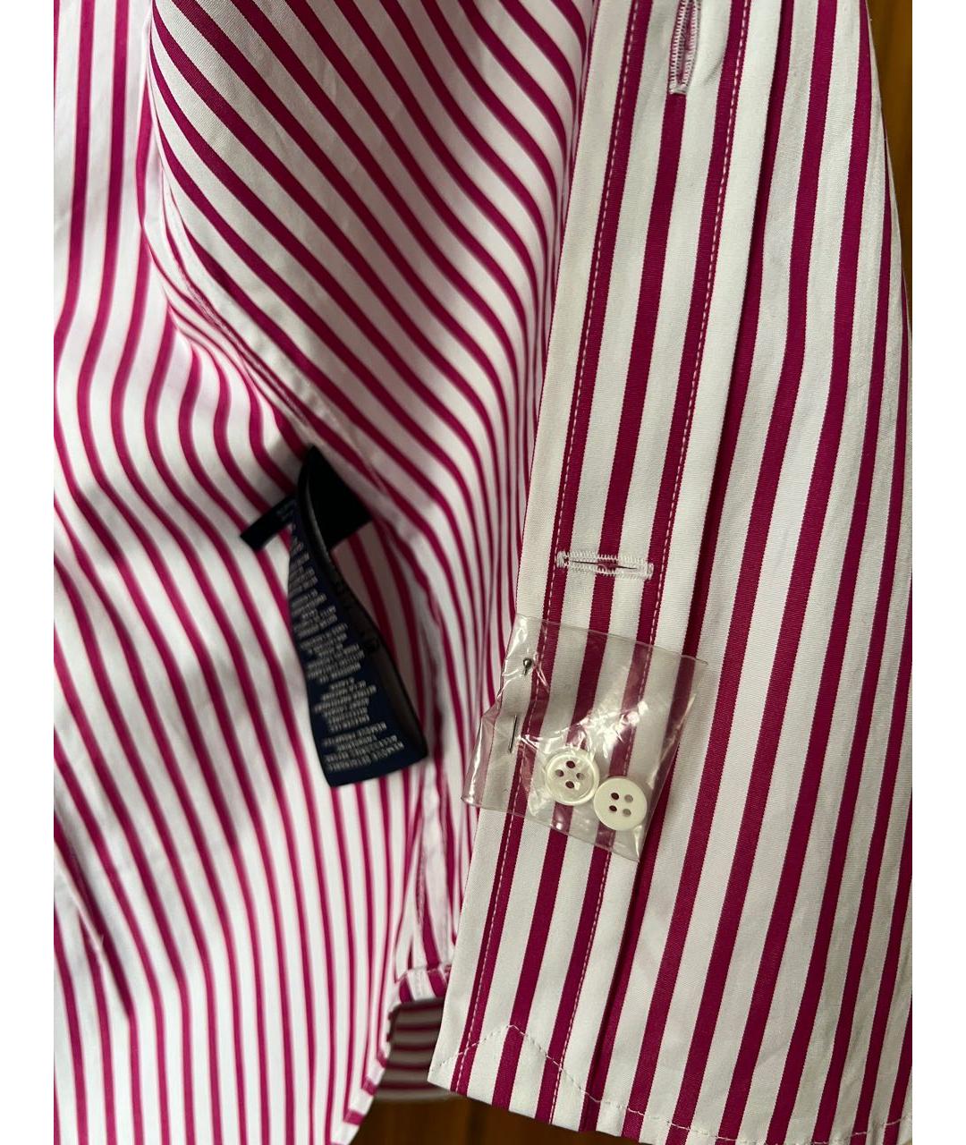 RALPH LAUREN Розовая хлопковая рубашка, фото 4