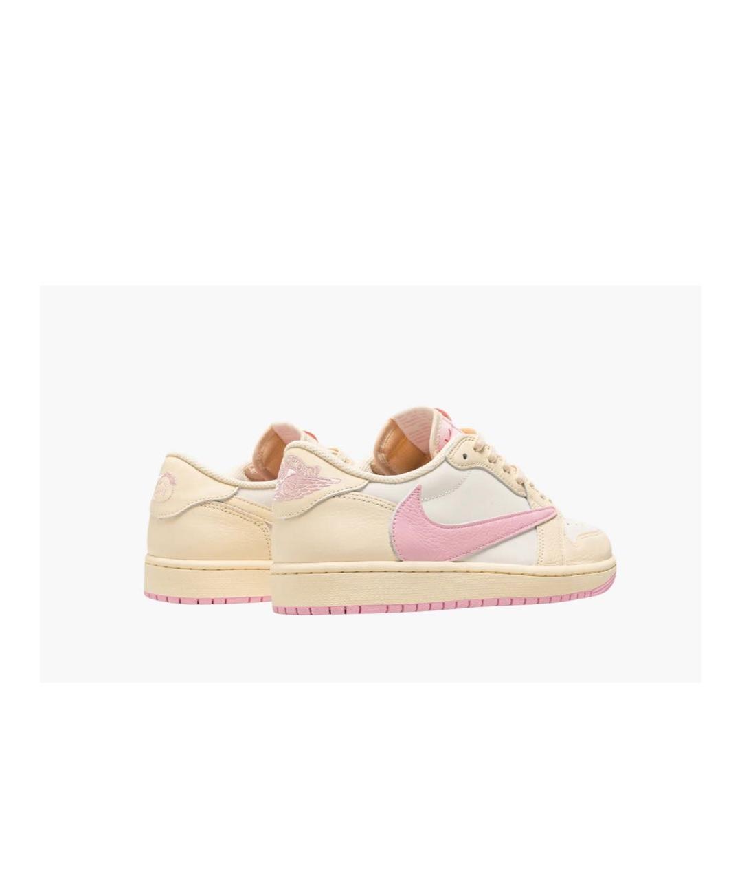 NIKE Желтые кожаные кроссовки, фото 2
