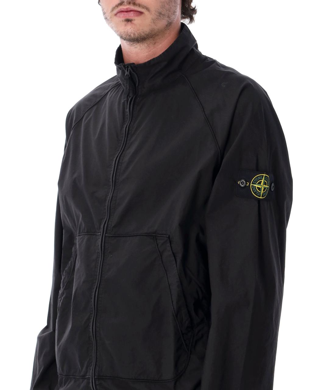 STONE ISLAND Черная куртка, фото 3