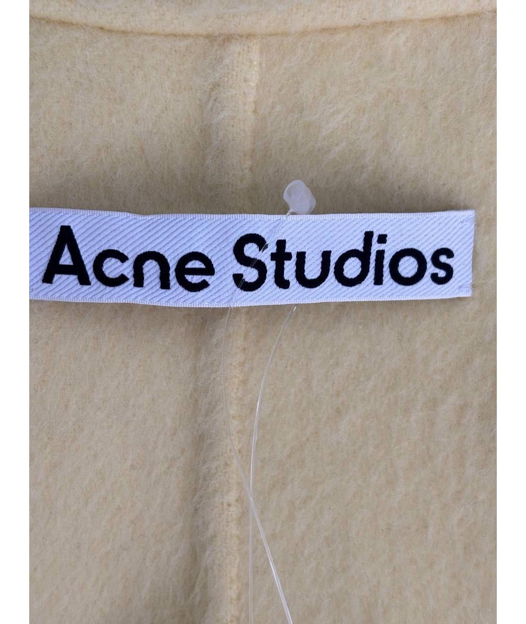 ACNE STUDIOS Желтое пальто, фото 3