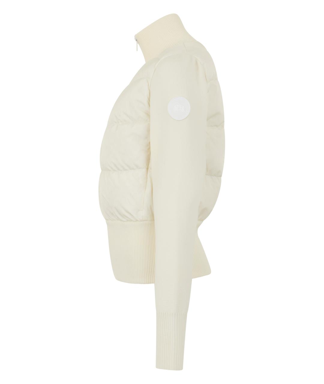 CANADA GOOSE Бежевый полиамидовый пуховик, фото 3