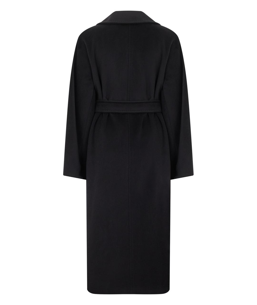 MAX MARA Черное шерстяное пальто, фото 2