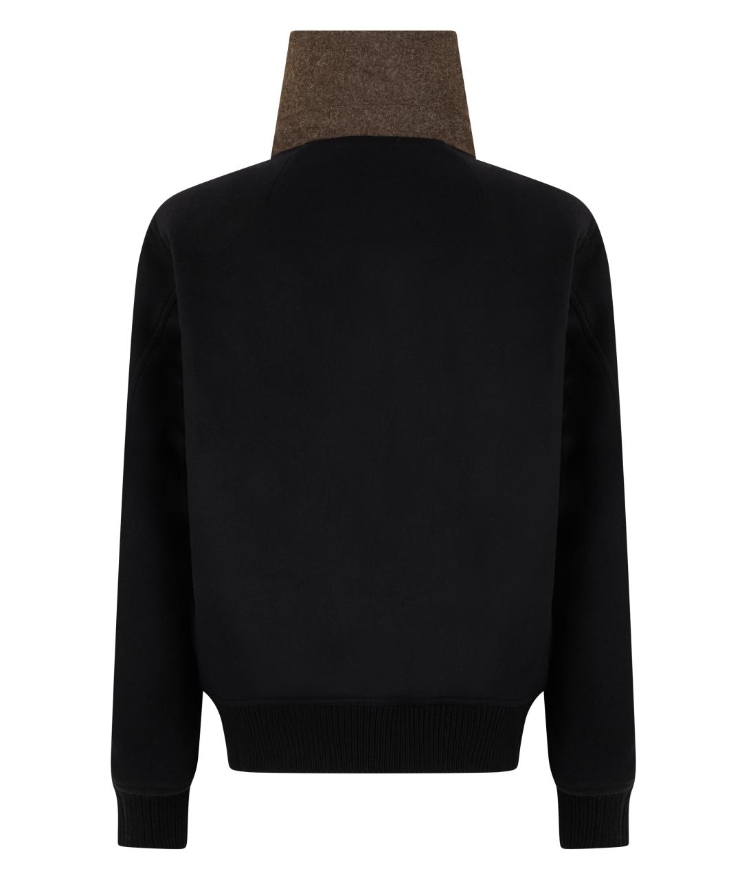 RICK OWENS Черная шерстяная куртка, фото 2