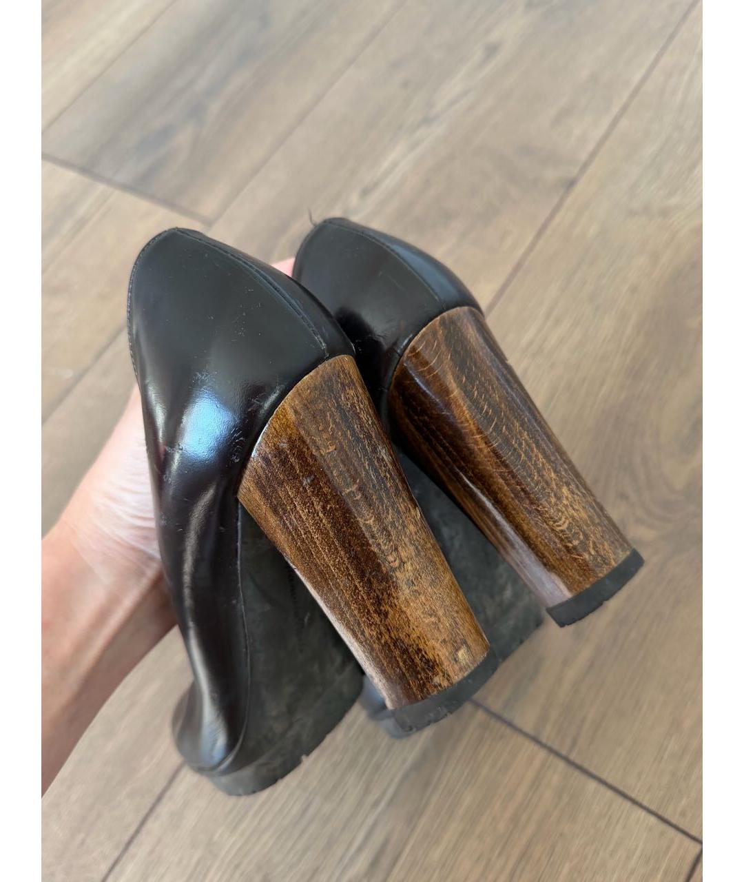 GIANVITO ROSSI Фиолетовые туфли из лакированной кожи, фото 3