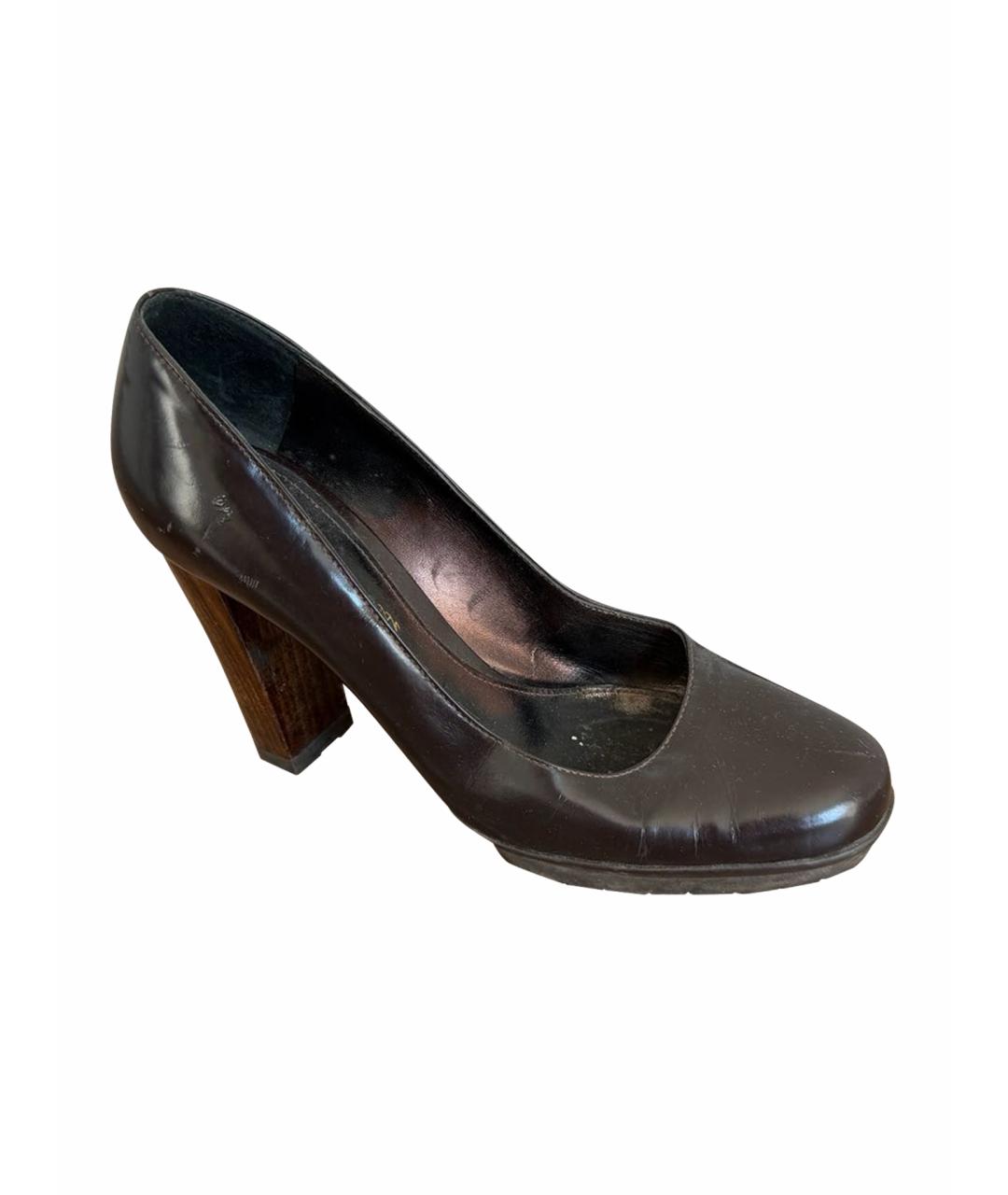 GIANVITO ROSSI Фиолетовые туфли из лакированной кожи, фото 1