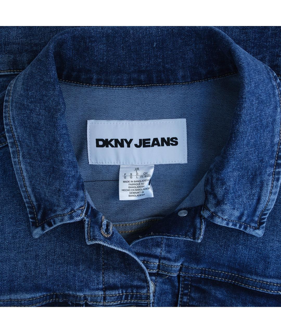 DKNY Синяя деним куртка, фото 3