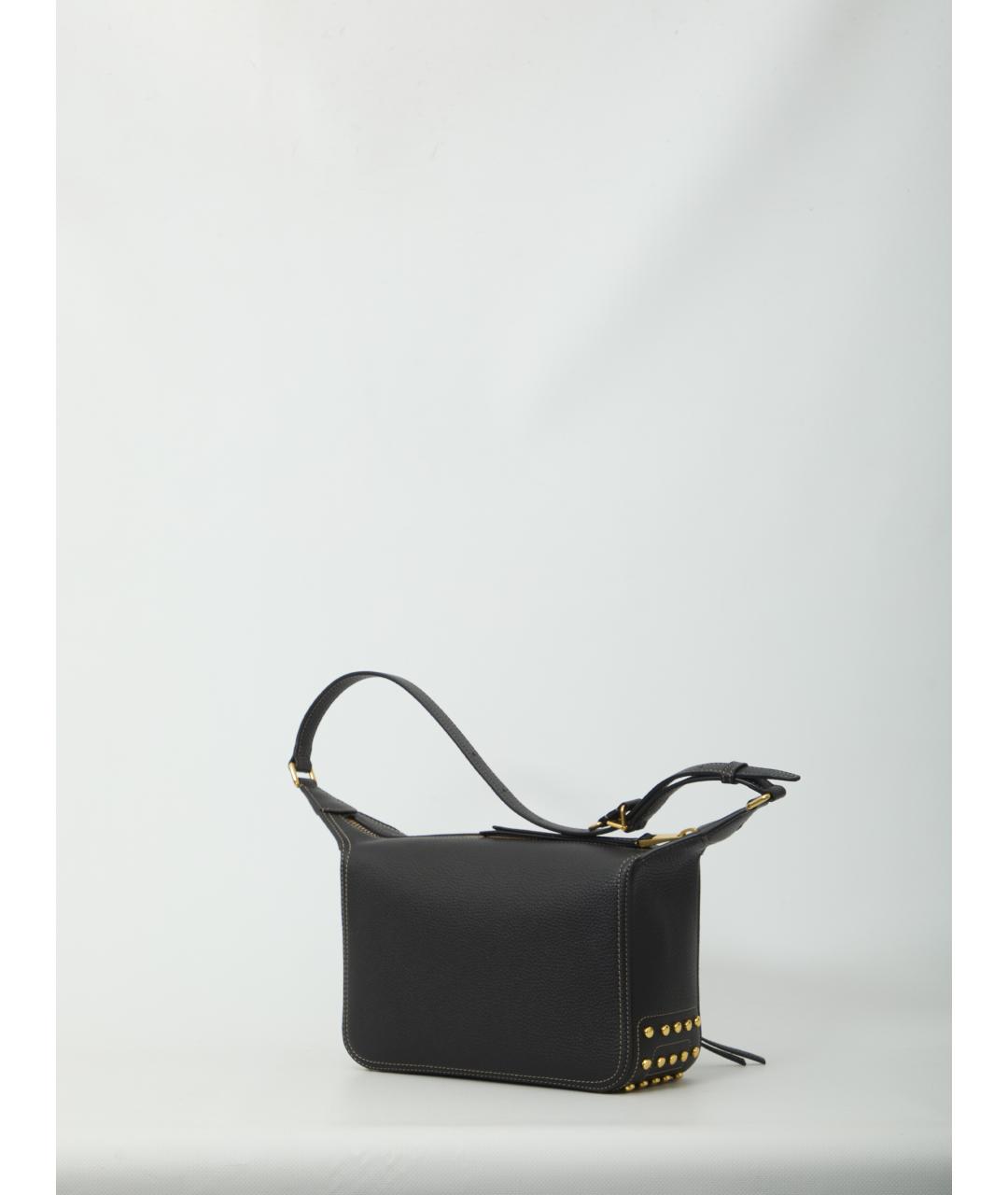 TOD'S Черная кожаная сумка через плечо, фото 2