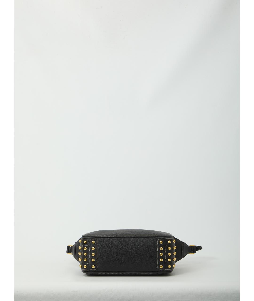 TOD'S Черная кожаная сумка через плечо, фото 3