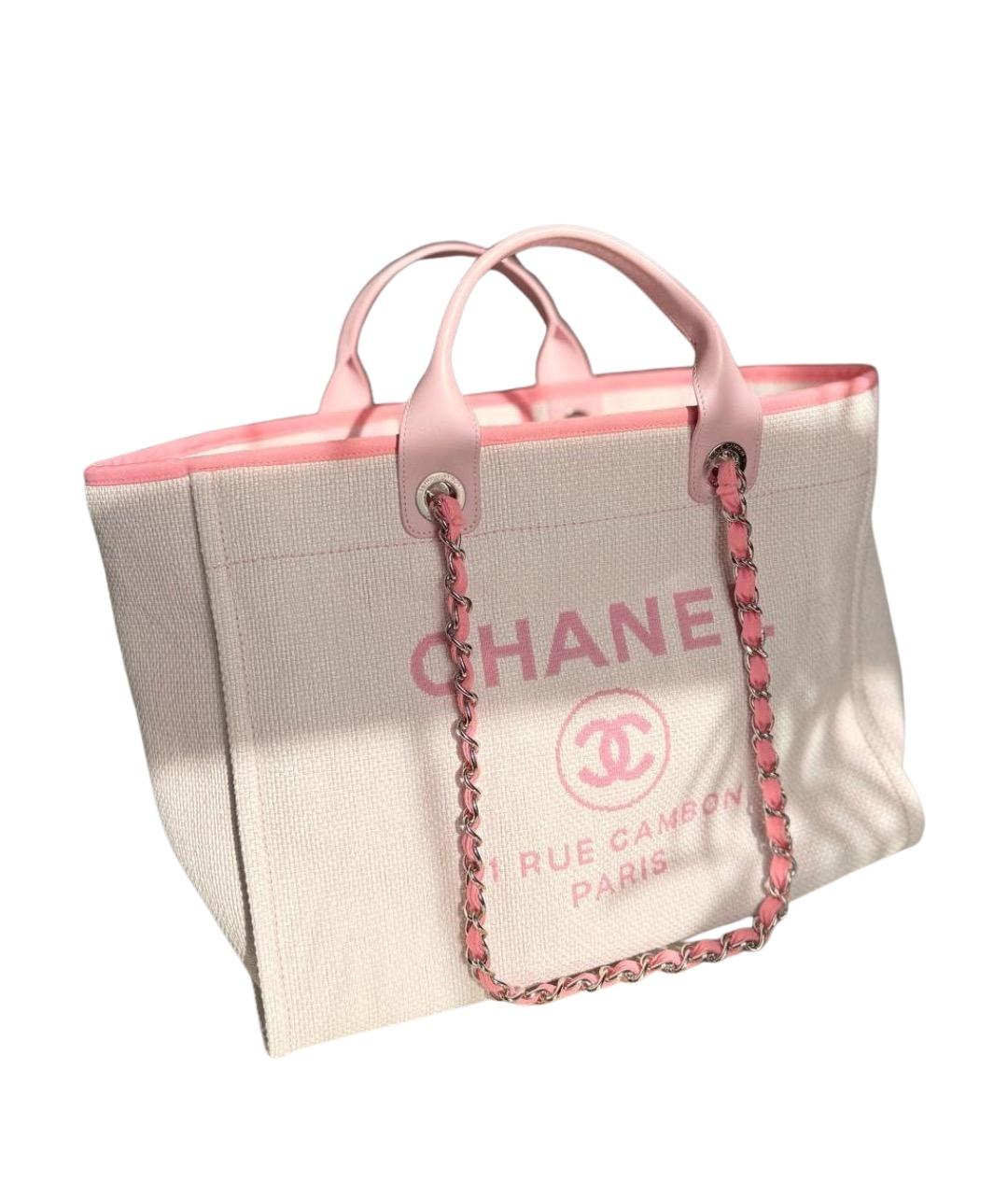CHANEL Розовая сумка тоут, фото 1