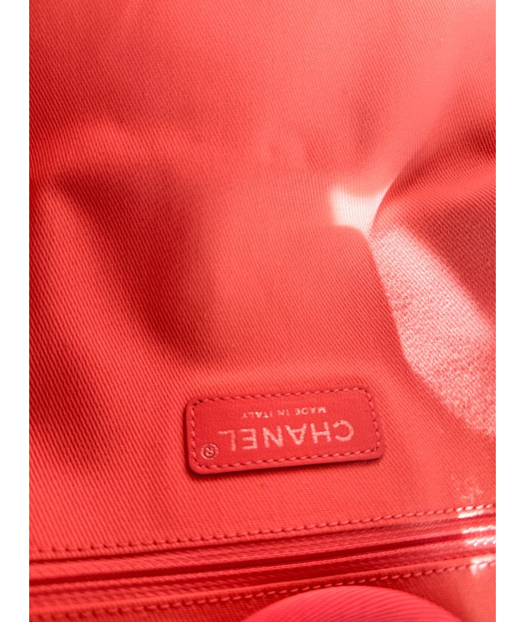 CHANEL Розовая сумка тоут, фото 4