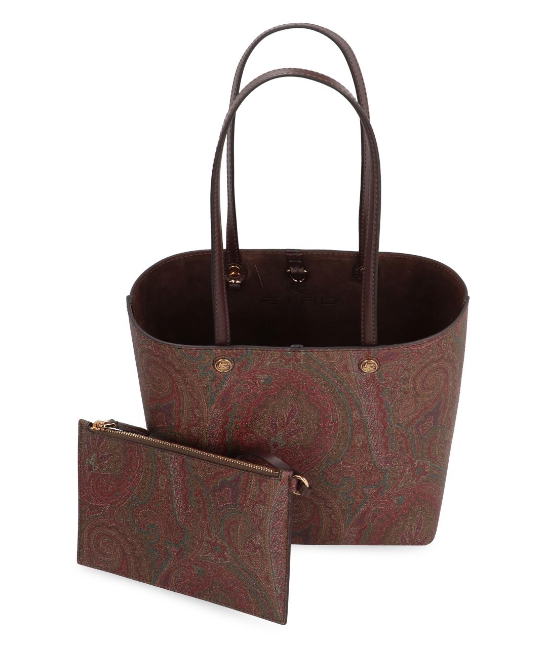 ETRO Мульти хлопковая сумка тоут, фото 5