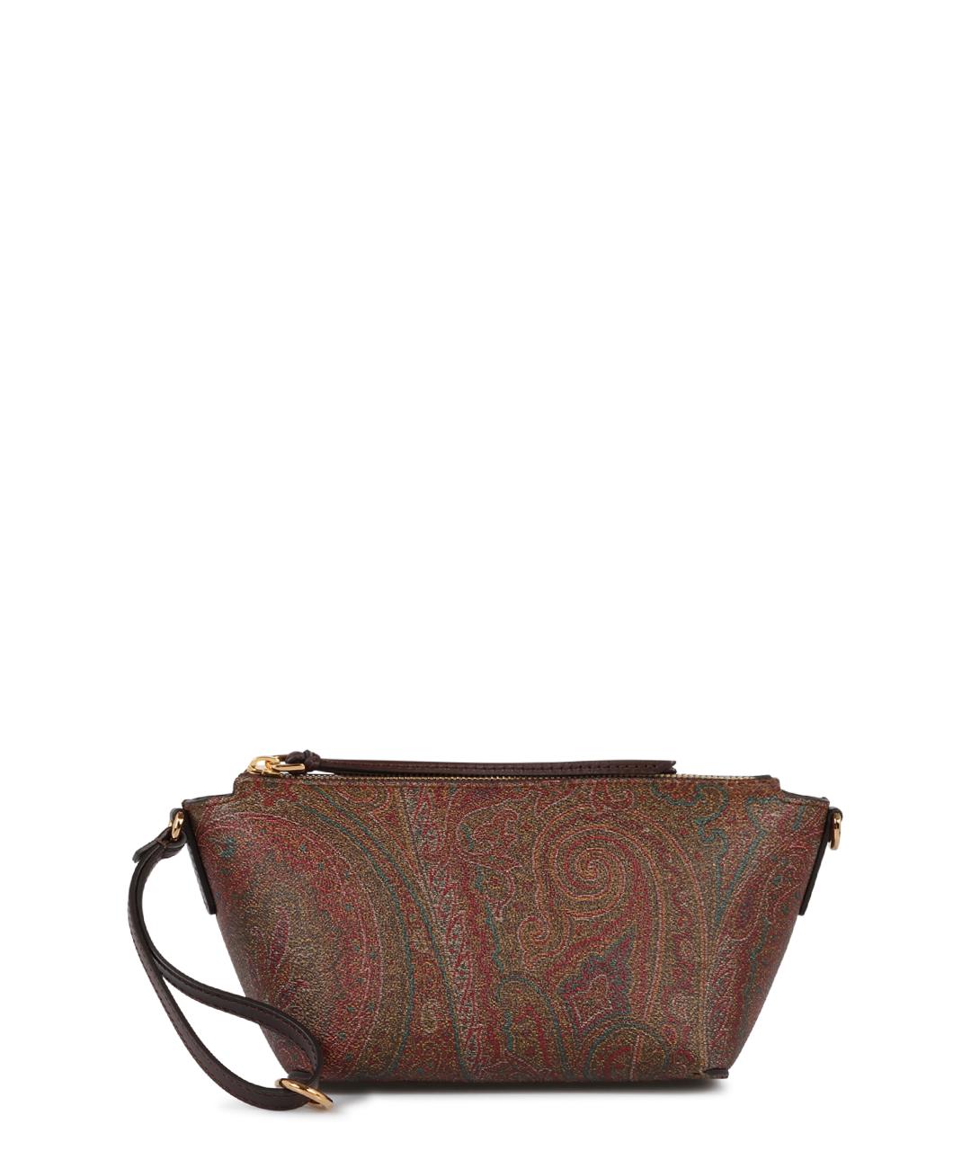 ETRO Коричневая канва сумка с короткими ручками, фото 1