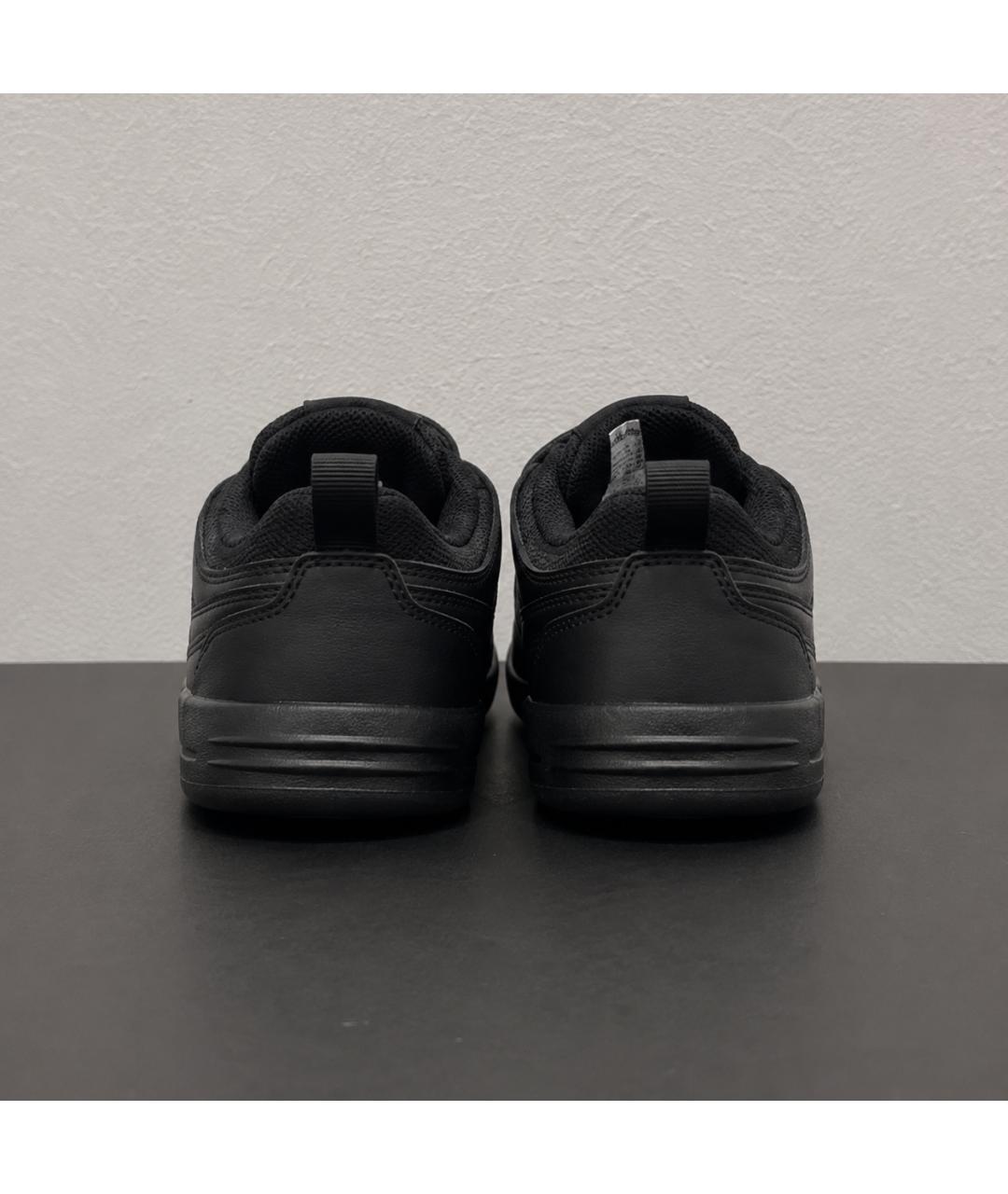 NIKE Черные кожаные кеды, фото 4