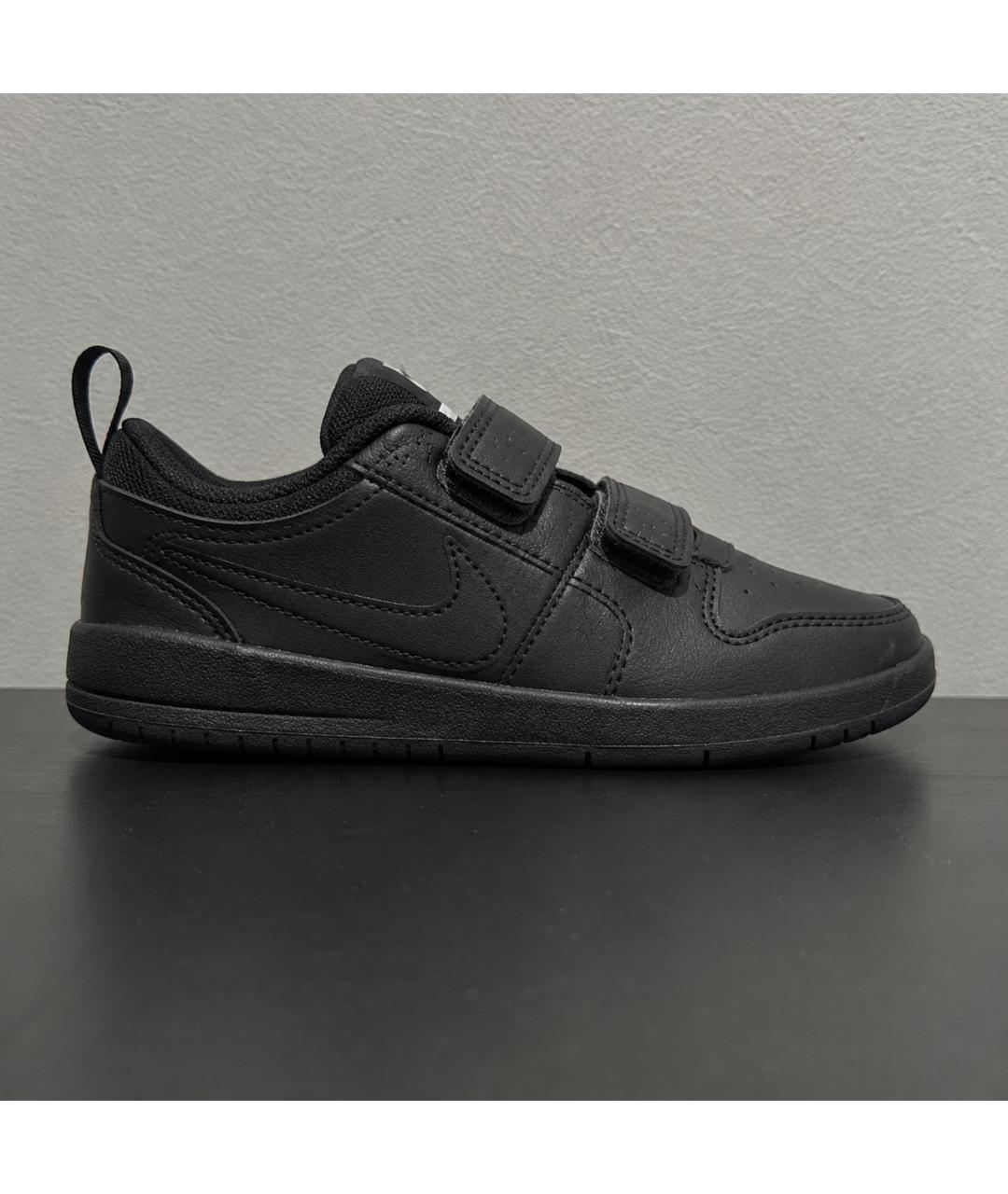 NIKE Черные кожаные кеды, фото 6