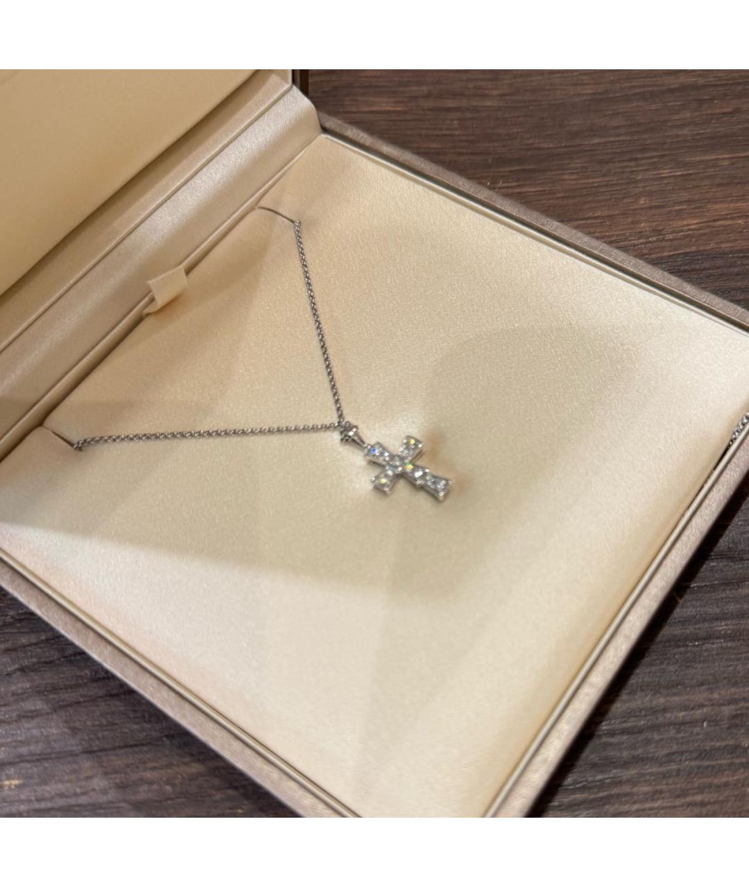 BVLGARI Белый кулон из белого золота, фото 2