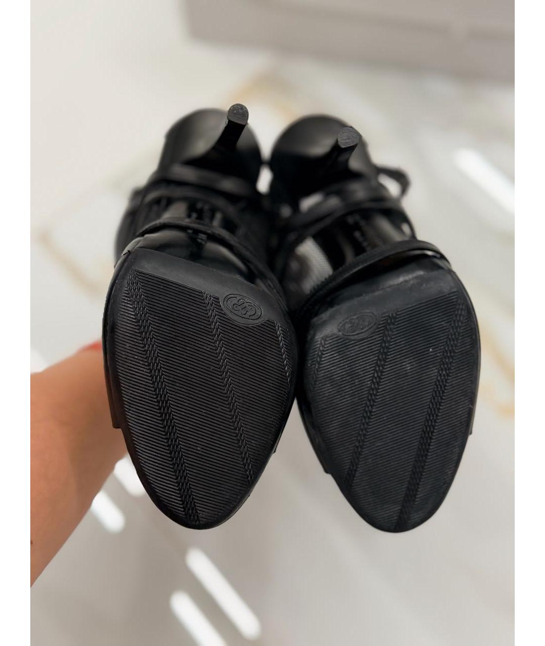 GIVENCHY Черные кожаные туфли, фото 7