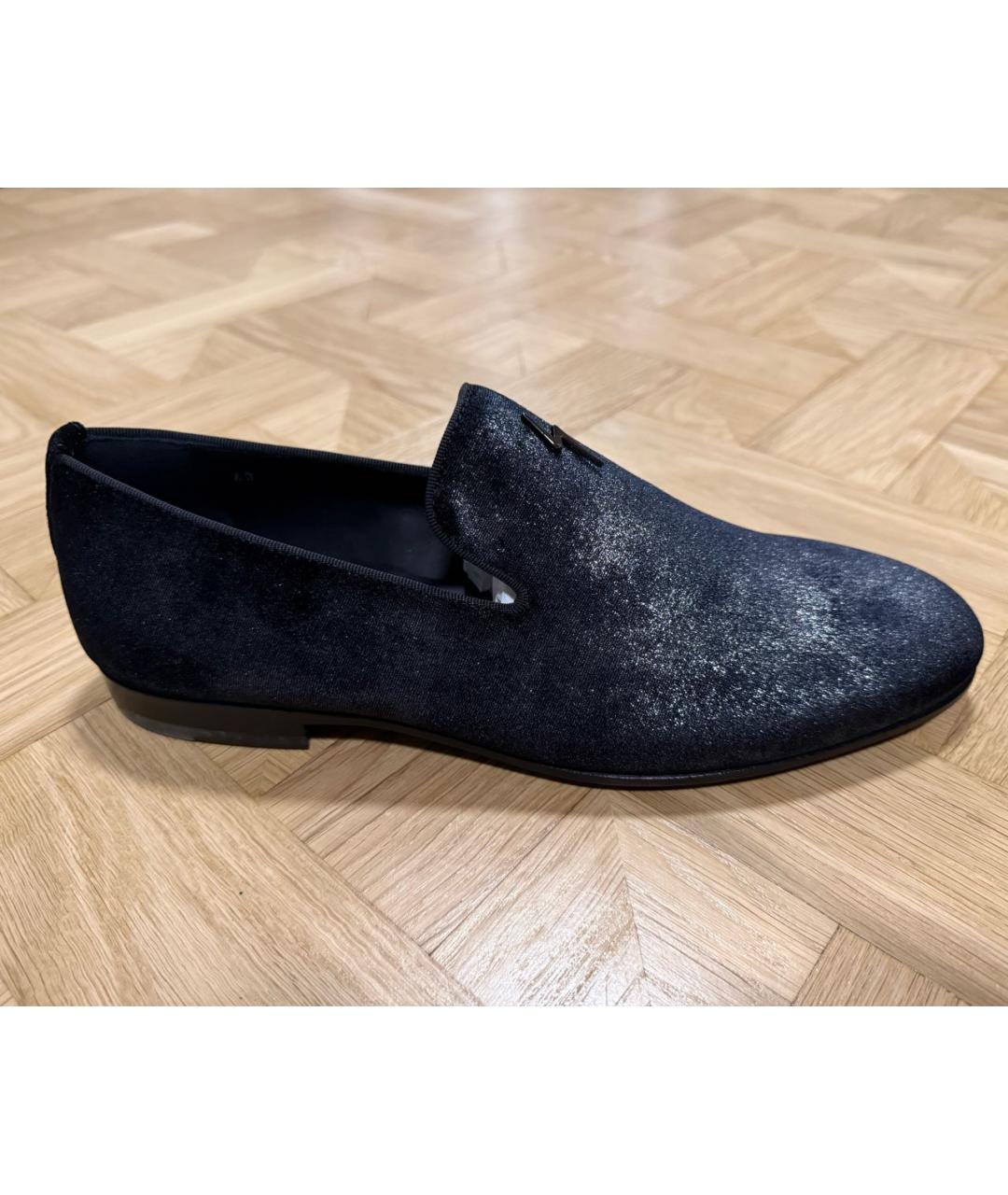GIUSEPPE ZANOTTI DESIGN Мульти бархатные лоферы, фото 7