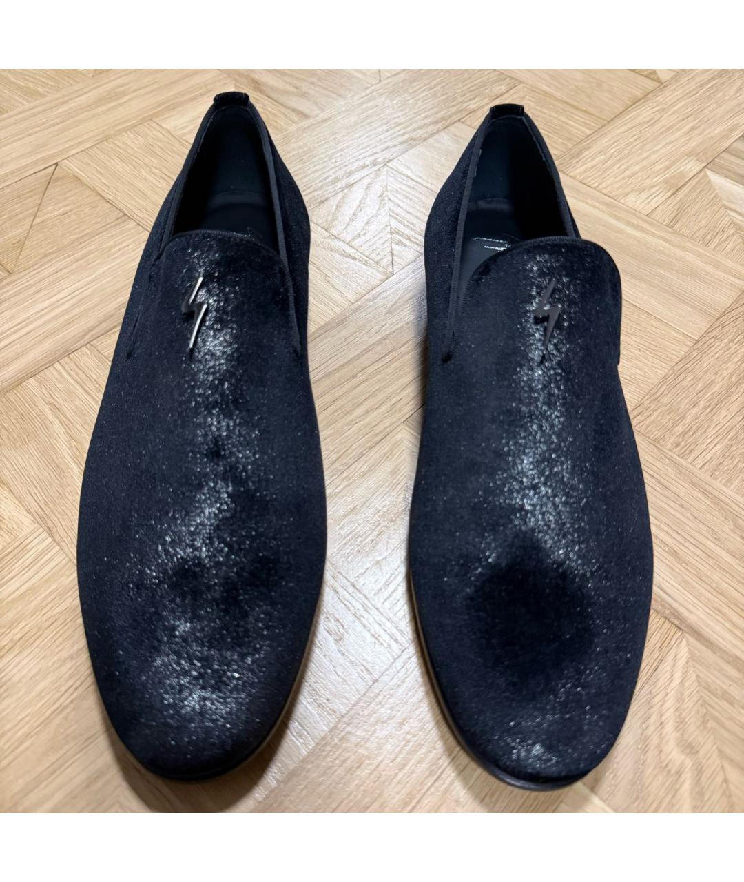 GIUSEPPE ZANOTTI DESIGN Мульти бархатные лоферы, фото 2