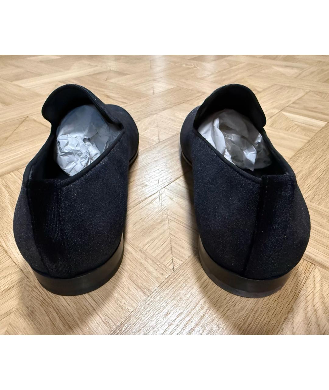 GIUSEPPE ZANOTTI DESIGN Мульти бархатные лоферы, фото 4
